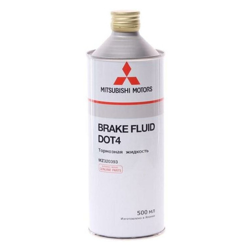 Тормозная жидкость Mitsubishi Brake Fluid, DOT 4, 0.5л [mz320393]