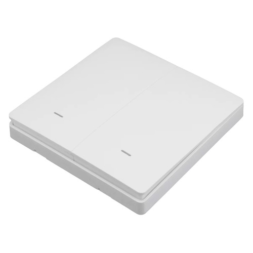 Умный выключатель двухклавишный GEOZON PS-02 [gsh-sсe02]