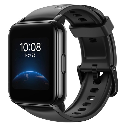 Смарт-часы REALME Watch 2 RMW2008, 1.4", черный / черный [6204417]