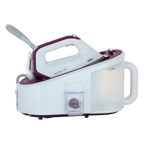 Парогенератор Braun IS5155WH, белый / сиреневый