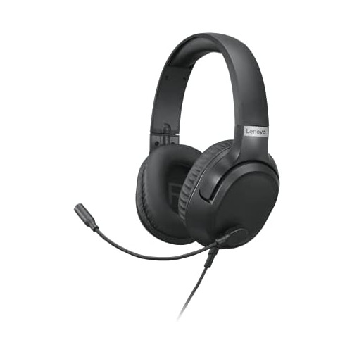 Гарнитура игровая Lenovo IdeaPad Gaming H100, для компьютера, накладные, черный [gxd1c67963]