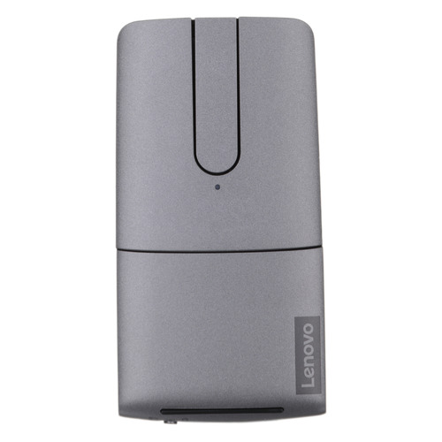 Мышь Lenovo Yoga, лазерная, беспроводная, USB, серый [gy50u59626]