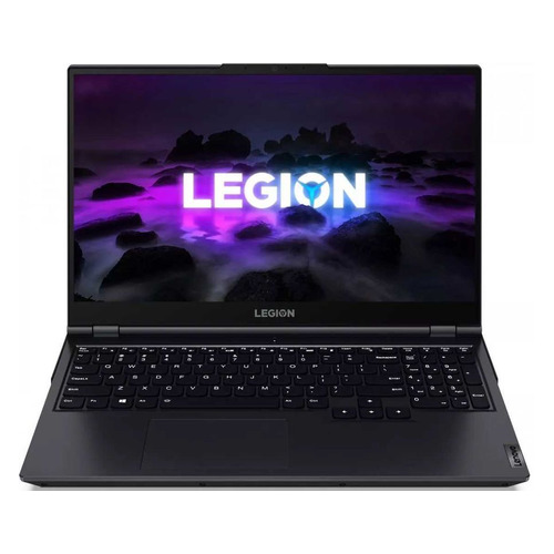 Ноутбук Lenovo Legion 5 15ACH6A, 15.6", IPS, AMD Ryzen 7 5800H 3.2ГГц, 16ГБ, 512ГБ SSD, AMD Radeon Rx 6600M - 8192 Мб, noOS, 82NW001CRK, темно-синий