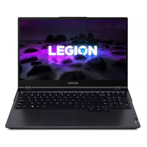 Ноутбук Lenovo Legion 5 15ACH6A, 15.6", IPS, AMD Ryzen 7 5800H 3.2ГГц, 16ГБ, 512ГБ SSD, AMD Radeon Rx 6600M - 8192 Мб, Windows 11 Home, 82NW001FRU, темно-синий