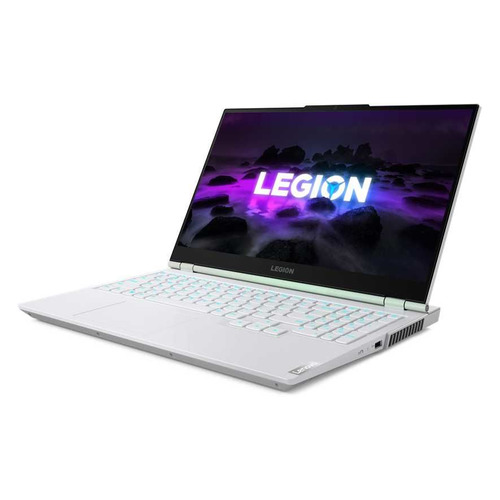 Ноутбук Lenovo Legion 5 15ACH6A, 15.6", IPS, AMD Ryzen 7 5800H 3.2ГГц, 16ГБ, 1ТБ SSD, AMD Radeon Rx 6600M - 8192 Мб, Windows 10 Home, 82NW001HRU, белый