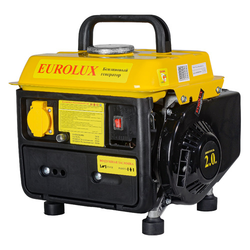 Бензиновый генератор EUROLUX G950A, 220, 0.95кВт [64/1/55]