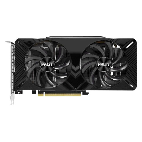 Видеокарта Palit NVIDIA GeForce GTX 1660, PA-GTX1660 DUAL 6G, 6ГБ, GDDR5, Bulk [ne51660018j9-1161c bulk]