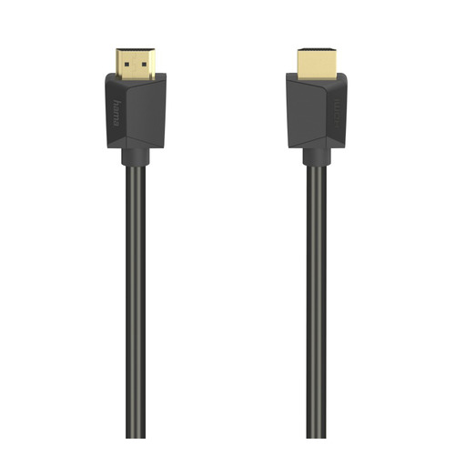 Кабель аудио-видео HAMA H-205242, HDMI (m) - HDMI (m) , 2м, GOLD, черный [00205242]