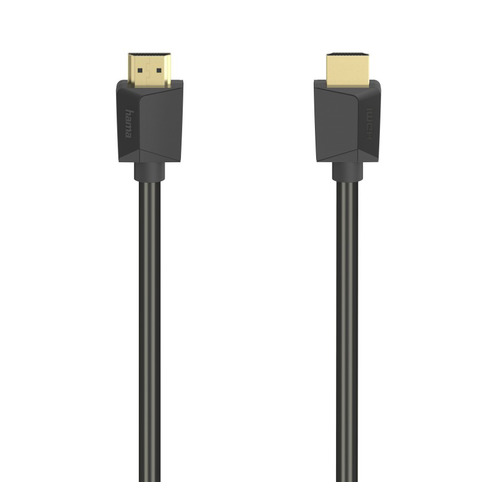 Кабель аудио-видео HAMA H-205243, HDMI (m) - HDMI (m) , 3м, GOLD, черный [00205243]