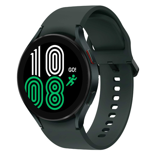 Смарт-часы Samsung Galaxy Watch 4, 44мм, 1.4", оливковый / оливковый [sm-r870nzgacis]