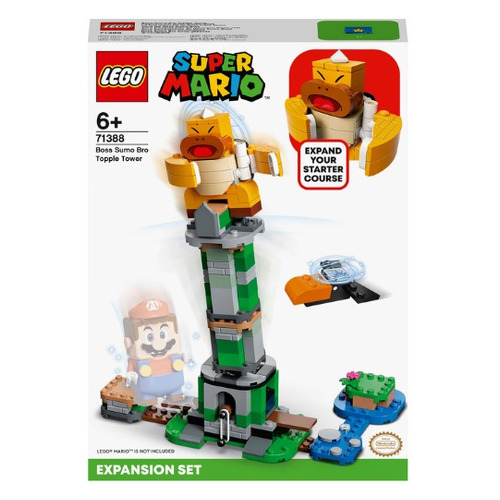 Конструктор Lego Super Mario Дополнительный набор Падающая башня босса братца-сумо
