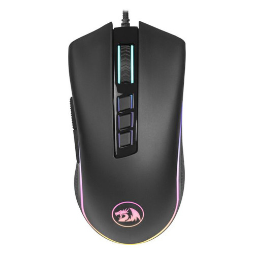 Мышь REDRAGON Cobra fps, игровая, оптическая, проводная, USB, черный [78284]