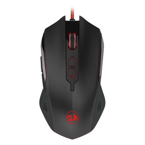 Мышь REDRAGON Inquisitor 2, игровая, оптическая, проводная, USB, черный [77636]