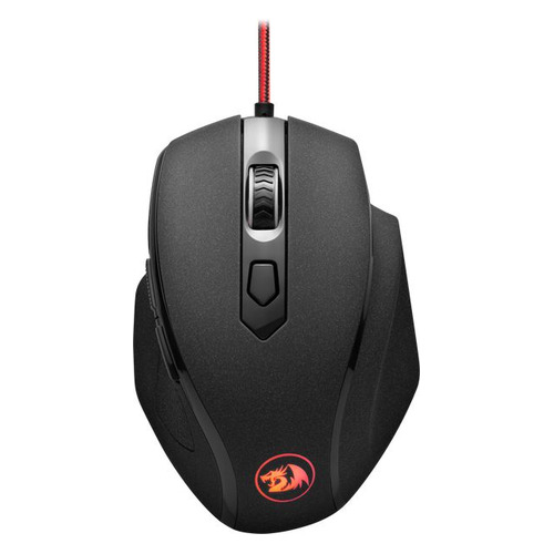 Мышь REDRAGON Tiger 2, игровая, оптическая, проводная, USB, черный [77637]