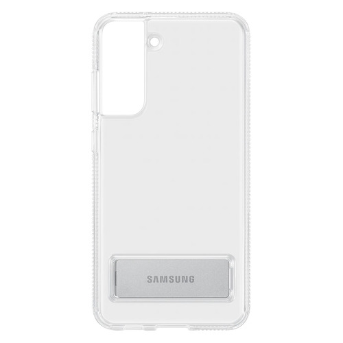 Чехол (клип-кейс) Samsung Clear Standing Cover, для Samsung Galaxy S21 FE, прозрачный [ef-jg990ctegru]