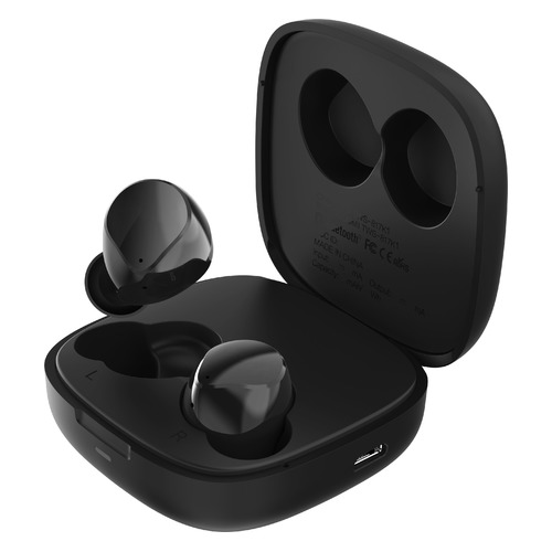 Гарнитура TECNO Hipods-H2, Bluetooth, вкладыши, черный