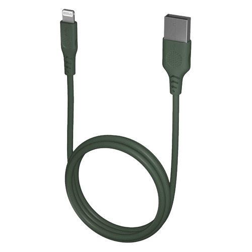 Кабель Vipe, Lightning (m) - USB (m), 1.2м, MFI, в оплетке, 2.4A, зеленый [vpcblmfipvcgrn]