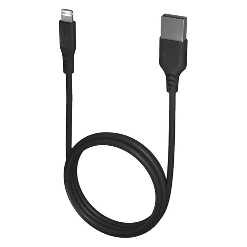 Кабель Vipe, Lightning (m) - USB (m), 1.2м, MFI, в оплетке, черный [vpcblmfipvcblk]