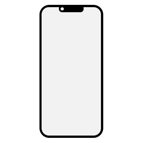 Защитное стекло для экрана GRESSO 2.5D FS FG для Apple iPhone 13/13 Pro антиблик, 1 шт, черный [gr19ptg391]