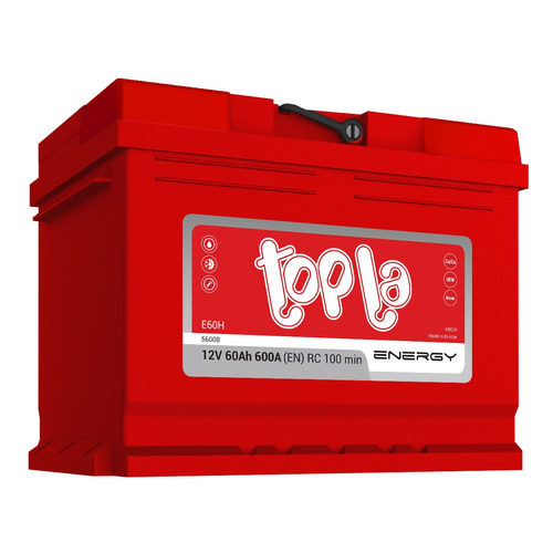 Аккумулятор автомобильный TOPLA E60H 60Ач 600A [108060]