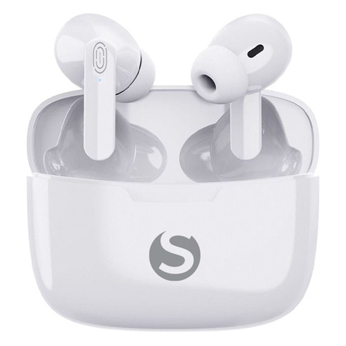 Гарнитура SUNWIND SW-WH204, Bluetooth, вкладыши, белый [sw-wh204w]