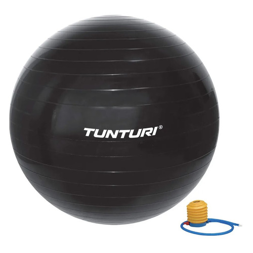 Фитбол Tunturi Gymball ф.:круглый d=65см черный/белый (14TUSFU169)