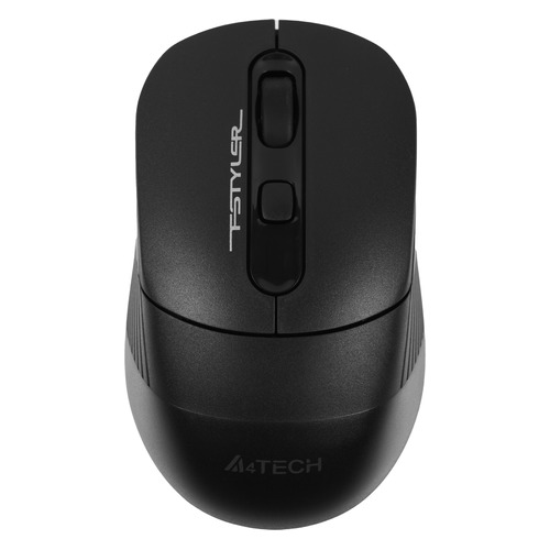 Мышь A4TECH Fstyler FB10C, оптическая, беспроводная, USB, черный [fb10c stone black]