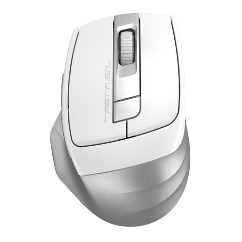 Мышь A4TECH Fstyler FB35C, оптическая, беспроводная, USB, белый [fb35c icy white]