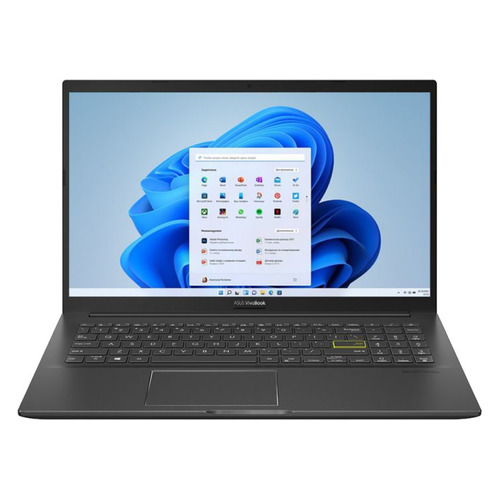 Ноутбук ASUS VivoBook 15 OLED M513UA-L1179W, 15.6", AMD Ryzen 5 5500U 2.1ГГц, 8ГБ, 512ГБ SSD, AMD Radeon , Windows 11 Home, 90NB0TP1-M06500, черный