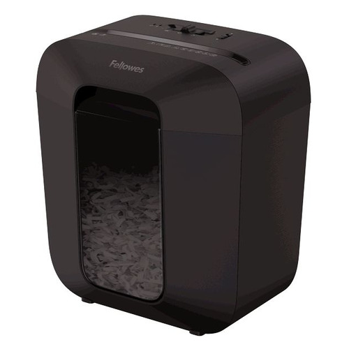 Уничтожитель бумаг Fellowes PowerShred LX25, P-4, 4х37 мм, 6 лист. одновременно, 11.5л [fs-41705]