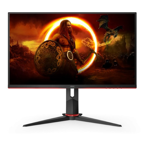 Монитор игровой AOC Gaming 27G2SU/BK 27" черный/красный