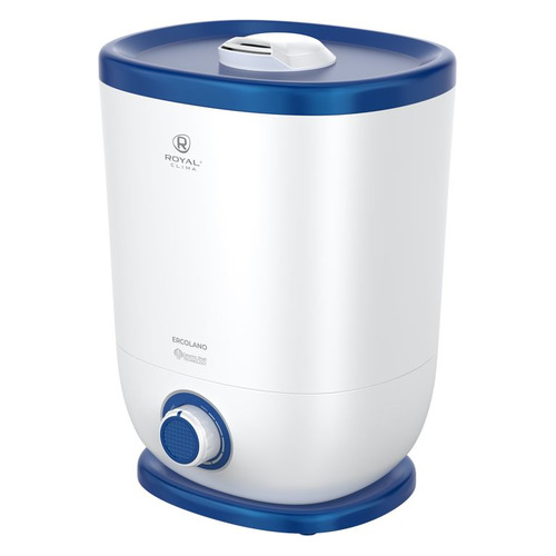 Увлажнитель воздуха ультразвуковой Royal Clima RUH-ER300/5.0M-BU, 5л, белый/голубой
