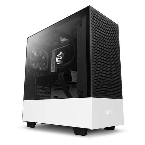 Корпус ATX NZXT H510 V2 CA-H52FW-01, Midi-Tower, без БП, белый