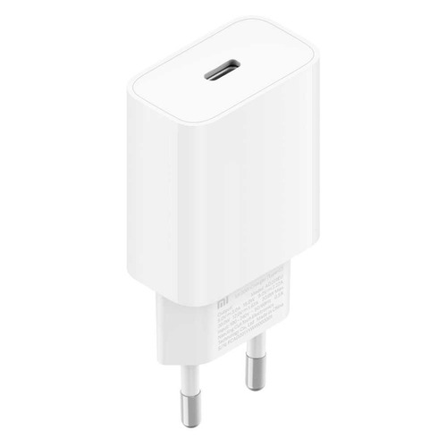 Сетевое зарядное устройство Xiaomi Mi 20W Charger (Type-C), USB type-C, 3A, белый [bhr4927gl]