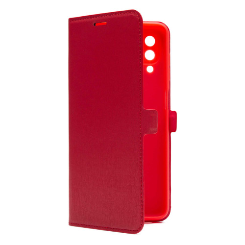 Чехол (флип-кейс) BORASCO Book Case, для Samsung Galaxy M32, красный [40351]