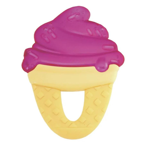 Прорезыватель для зубов Chicco Мороженое пластик розовый (от 3 мес)