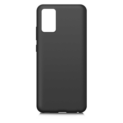 Чехол (клип-кейс) BORASCO Silicone case, для Samsung Galaxy A03s/A035, черный [40321]