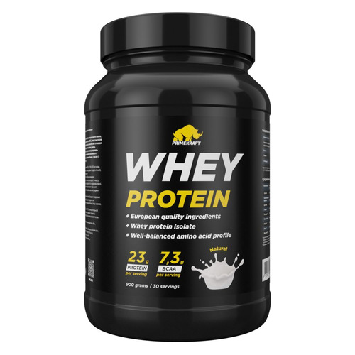 Протеин PRIME KRAFT Whey, порошок, 0.9кг, нейтральный [яб037900]