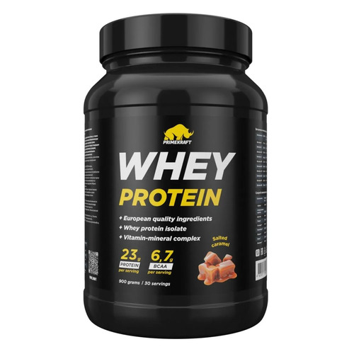 Протеин PRIME KRAFT Whey, порошок, 0.9кг, соленая карамель [яб037903]