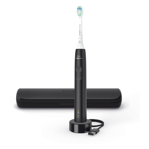 Электрическая зубная щетка Philips Sonicare HX3673/14, цвет: черный
