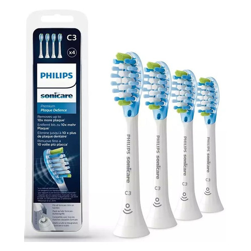 Сменные насадки Philips Sonicare HX9044/17 C3 Premium Plaque Defence, 4 шт