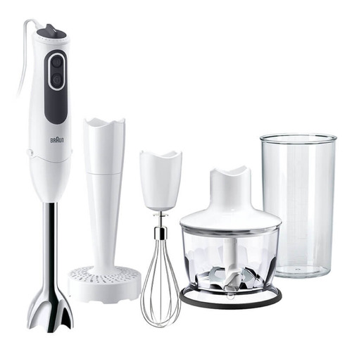 Блендер Braun MQ3137.WH SAUCE +, погружной, белый