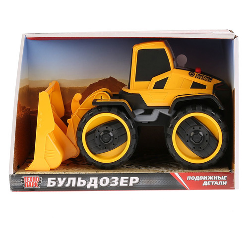 Игрушка Технопарк Бульдозер, строительная техника [a6677-5r]