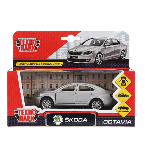 Игрушка Технопарк Skoda Octavia, машинка [octavia-sl]