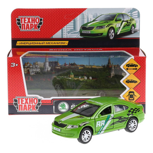 Игрушка Технопарк Skoda Octavia, спортивная машина [octavia-s]