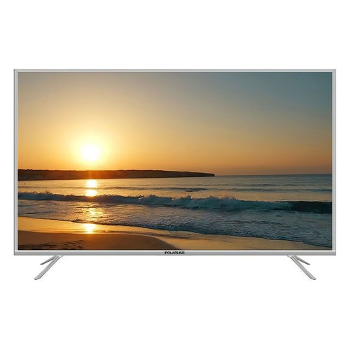 Телевизор POLARLINE 65PU51TC-SM, 65", Ultra HD 4K, серебристый