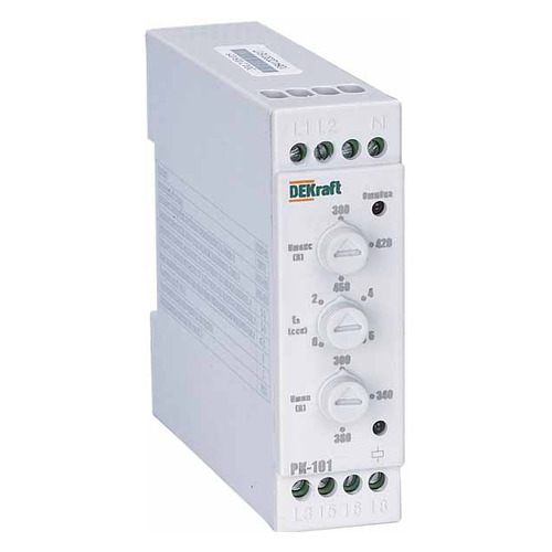 Реле контроля фаз Schneider Electric DeKraft РК-101 [23301dek]