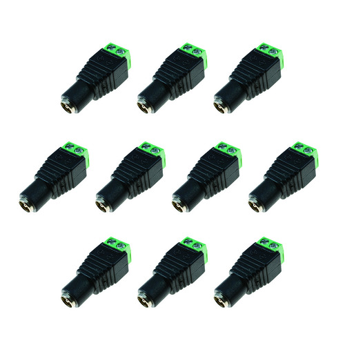 Разъем DC TANTOS 00-00104385, черный, 10шт