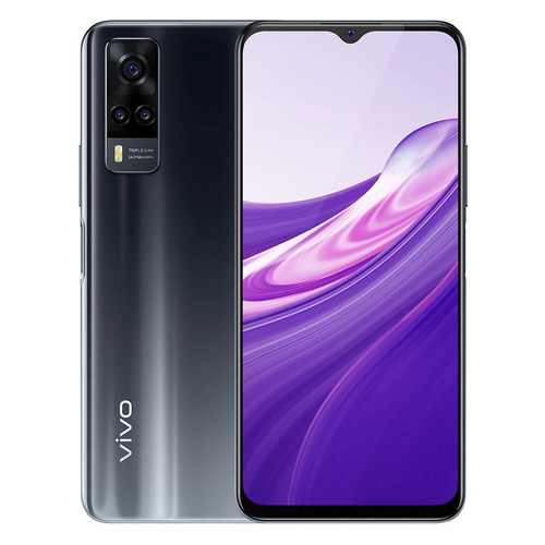 Смартфон VIVO Y31 64Gb, черный асфальт