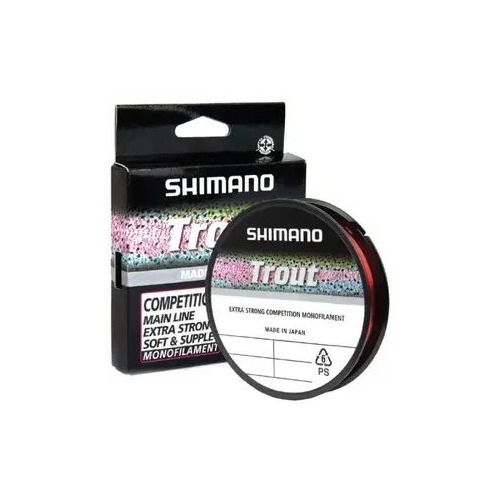 Леска SHIMANO Trout Competition Mono, монофильная, 0.22мм, 150м, 4.05кг, красный [troutcm15022]